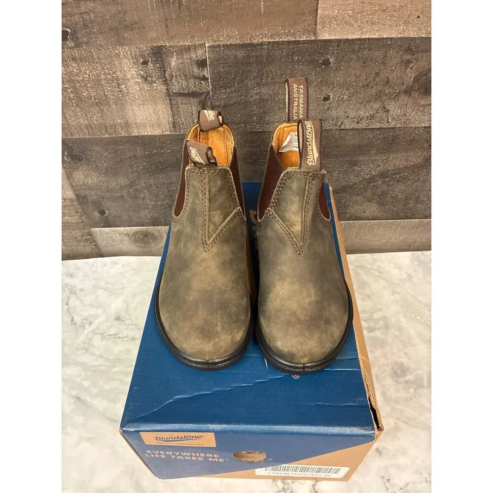 Blundstone Kids Chelsea Boots in Brown